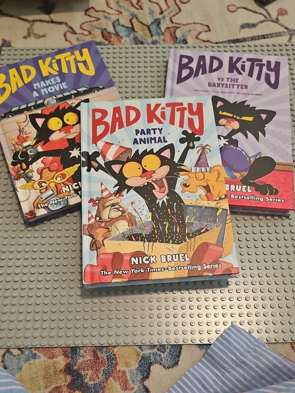 Bad Kitty Party Animal - (Kids Book) 3books